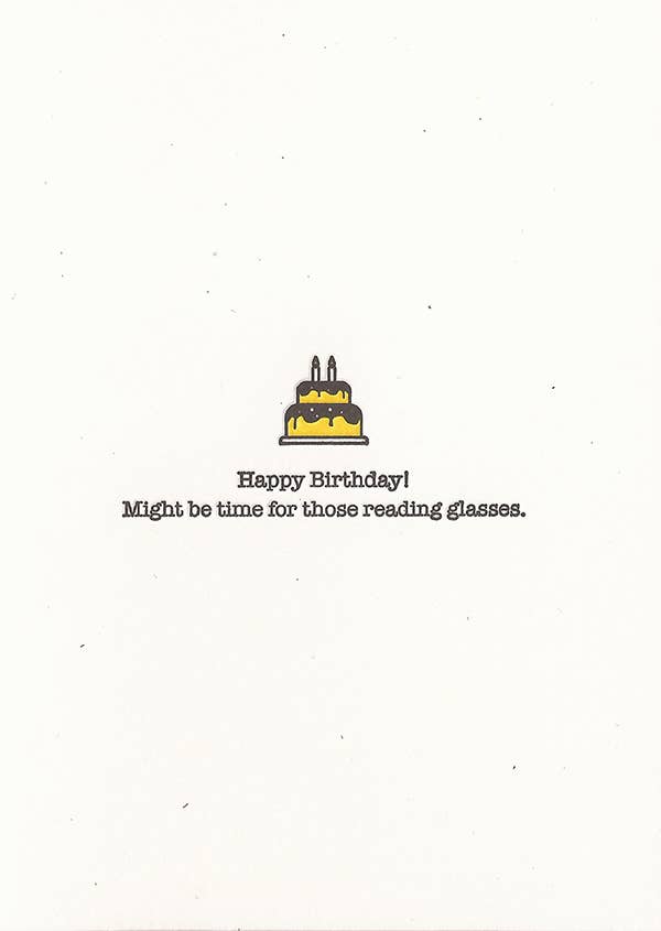 Tiny Birthday Greeting Card