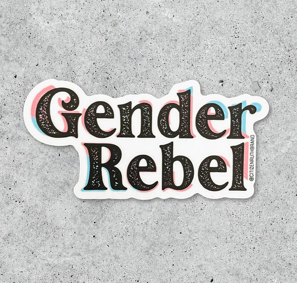 Gender Rebel Sticker