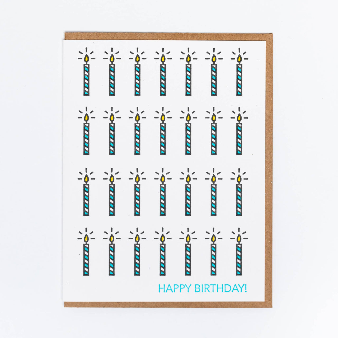 Many Candles Birthday Greeting Card