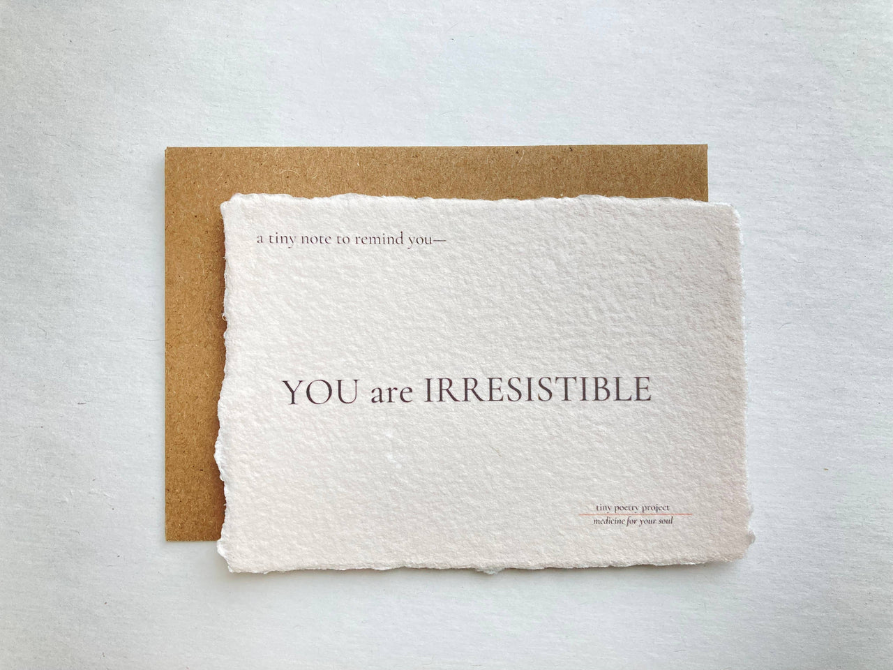 YOU are IRRESISTIBLE: LIFT ME UP! CARD