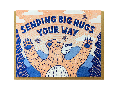 Big Hugs Bear Card