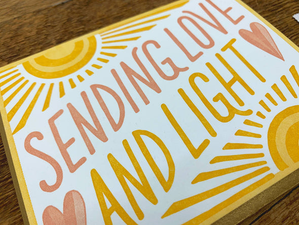 Love and Light Card