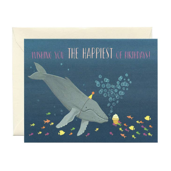 Whale Birthday Card