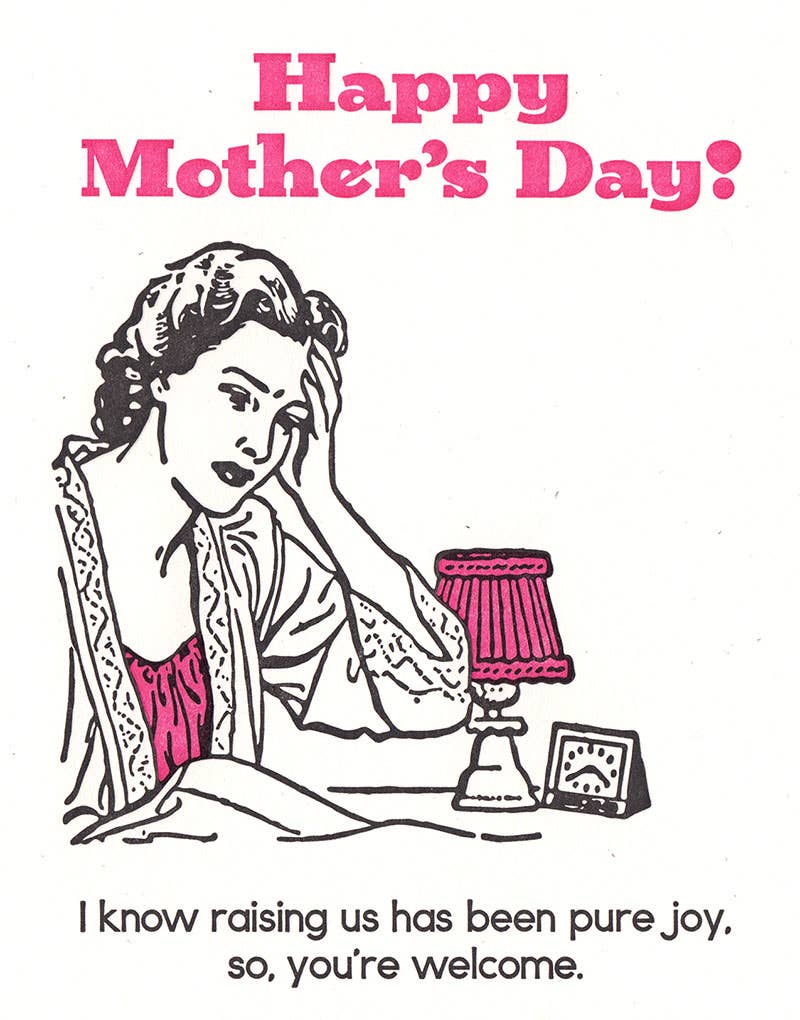 Pure Joy Mother's Day Greeting Card