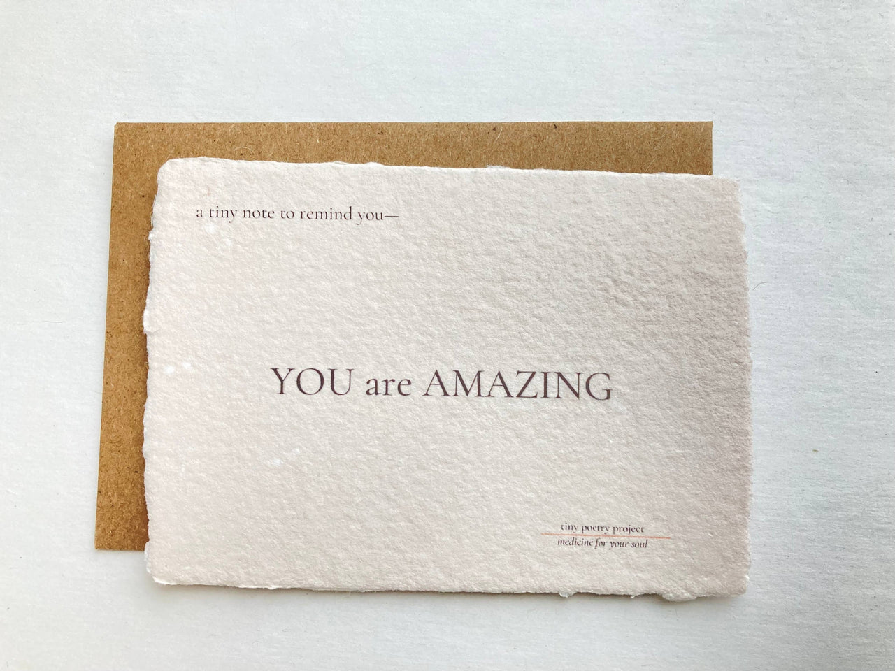 YOU are AMAZING: LIFT ME UP! CARD