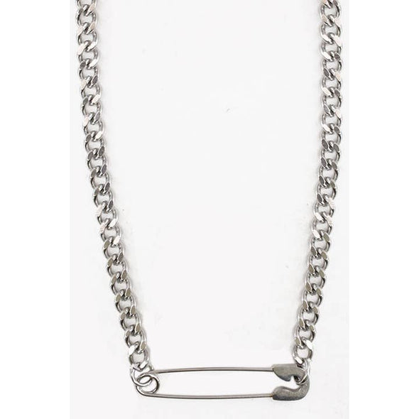 Safety Pin Collar Necklace