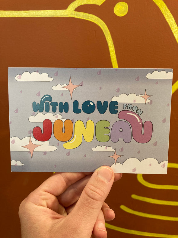 2024 Postcard: Rainy Juneau Pride