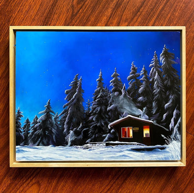 Peterson Lake Cabin Print