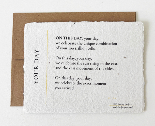 Your Day Plantable Card