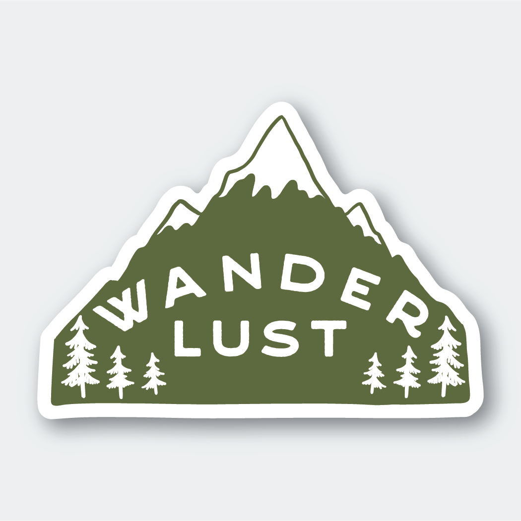 Wanderlust Sticker