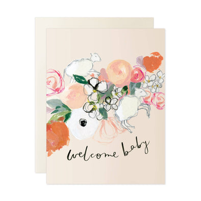 Lamb Welcome Baby Card