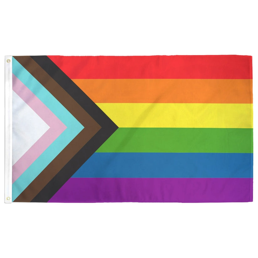 Progress Pride Flag (Licensed) 3'x5'