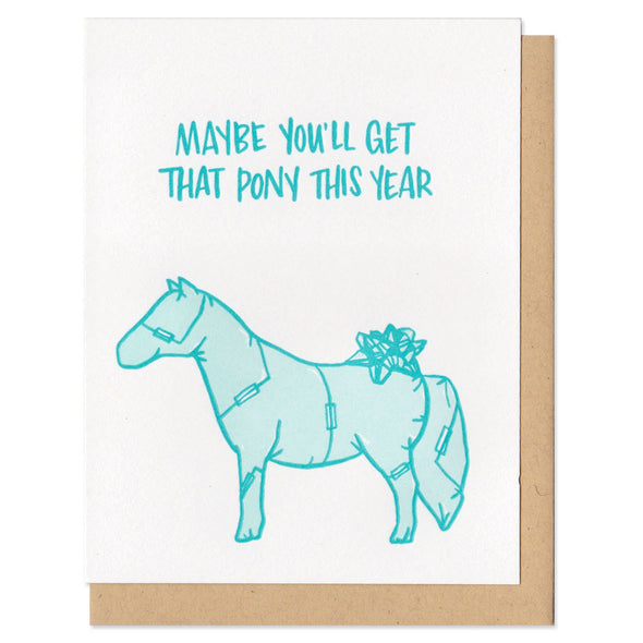 Maybe You'll Get That Pony Greeting Card Box Set