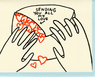 Sending You All My Love Card