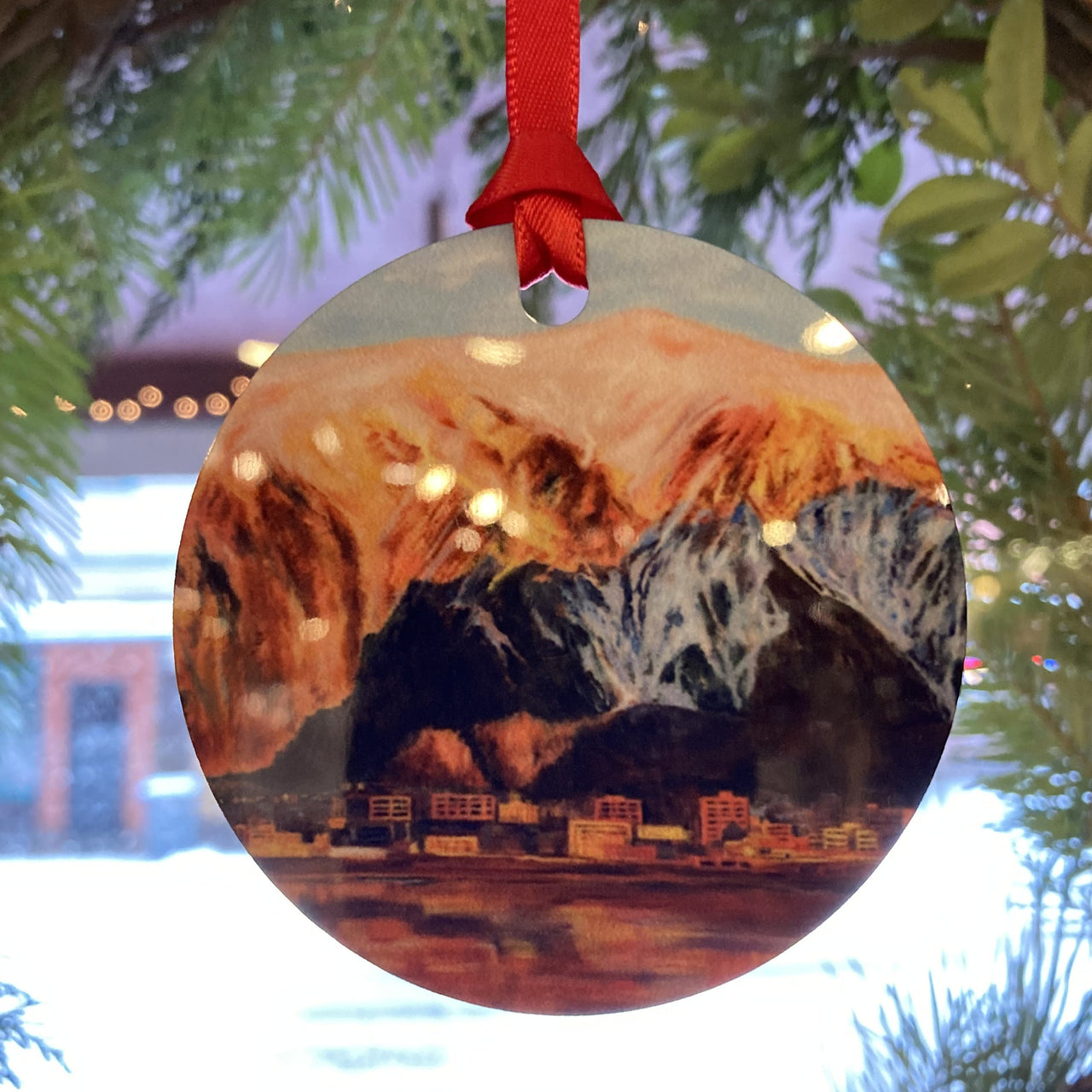 Mt Juneau Ornament