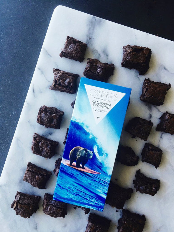 California Dreaming Brownie Chocolate Bar