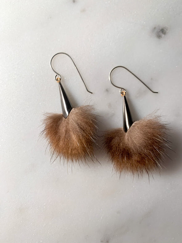 Cone Sea Otter Earrings