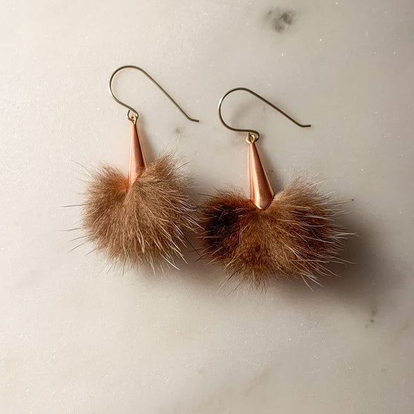 Cone Sea Otter Earrings