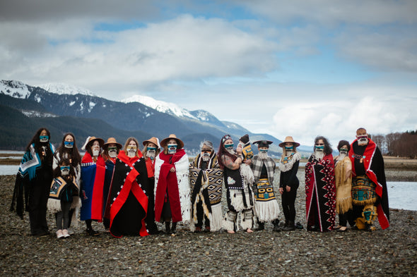 Postcard: Chilkat Protector Masks 2022