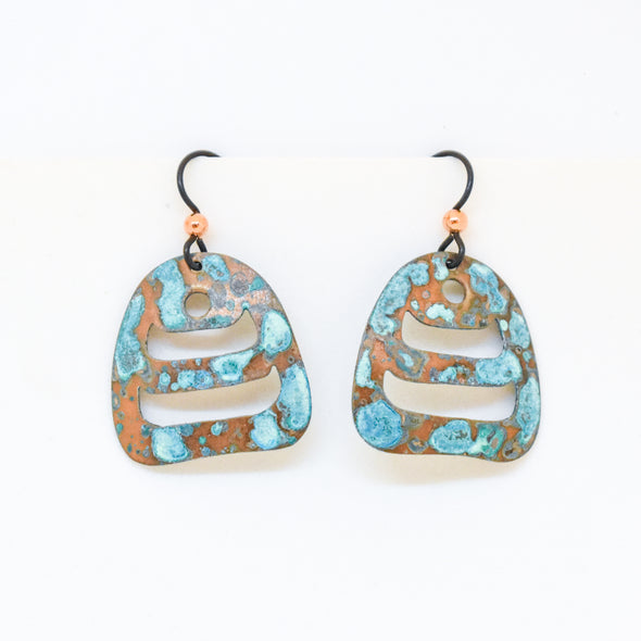 Shark Gill Earrings