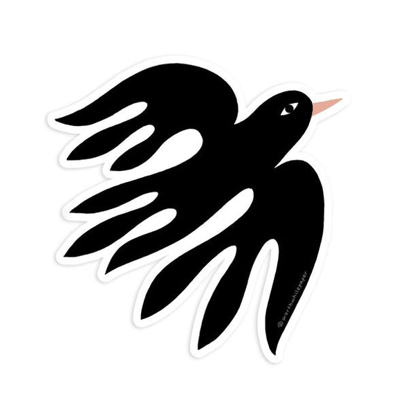 Black Bird Sticker