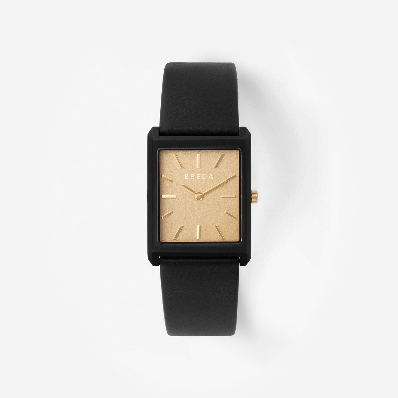 Virgil Watch in Leather/Black