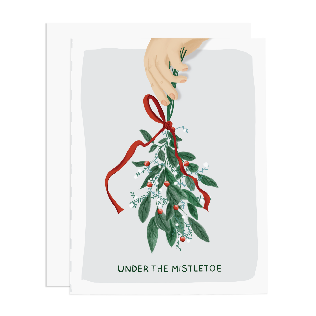 Under The Mistletoe Card