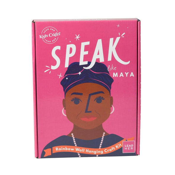 SPEAK like Maya: Rainbow Wall Hanging Craft Kit