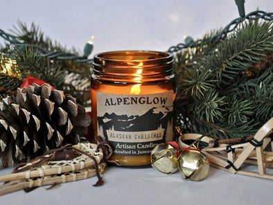 Alaskan Christmas Candle