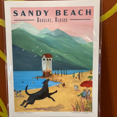 Sandy Beach Print