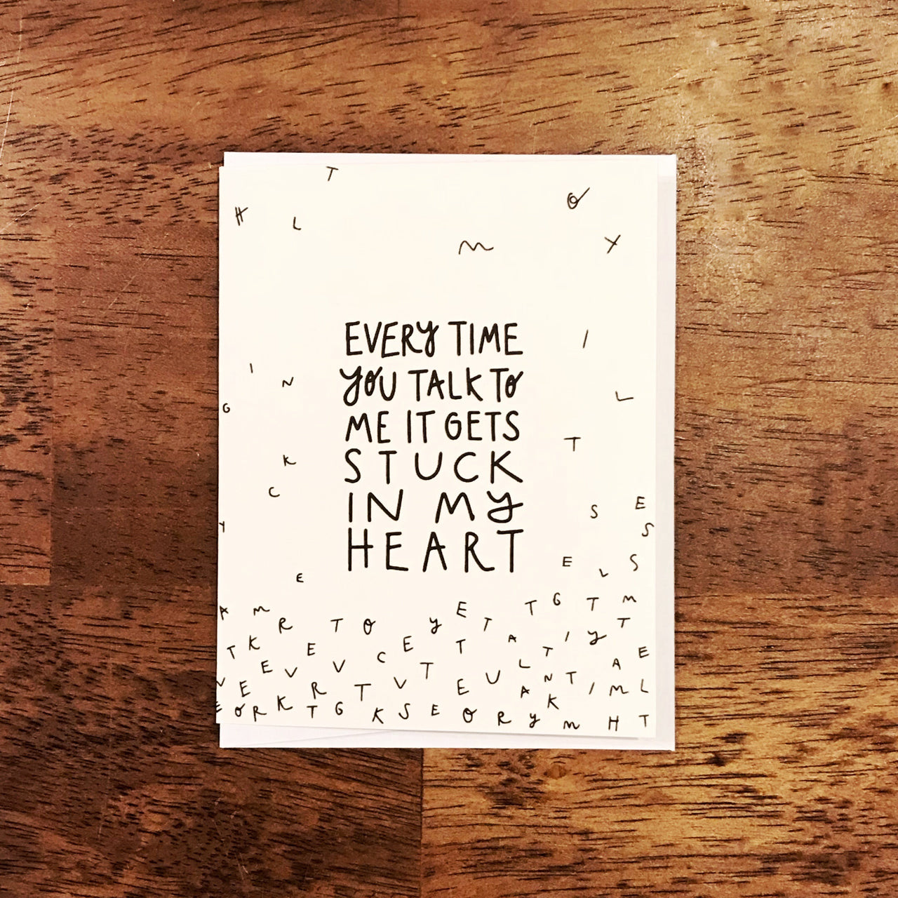 Stuck In My Heart Card