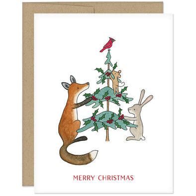 Woodland Christmas Card